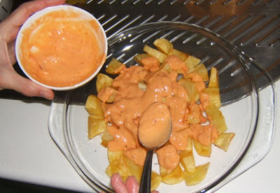 Patatas bravas estilo catalán