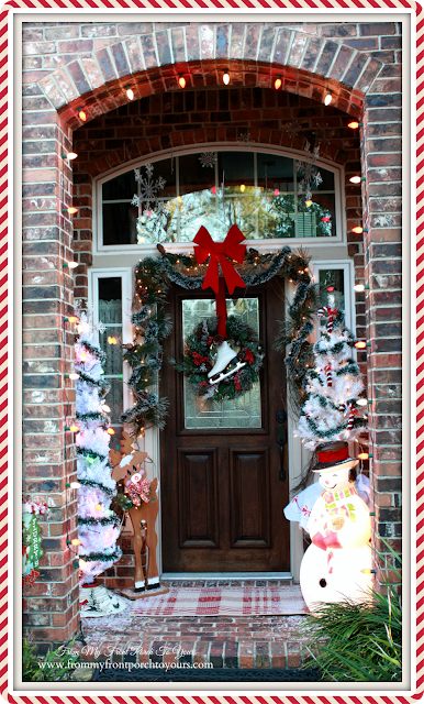 Vintage Themed-Christmas Front Porch-From My Front Porch To Yours