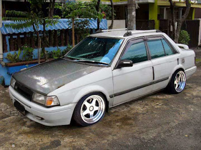 modifikasi mobil ford laser indonesia