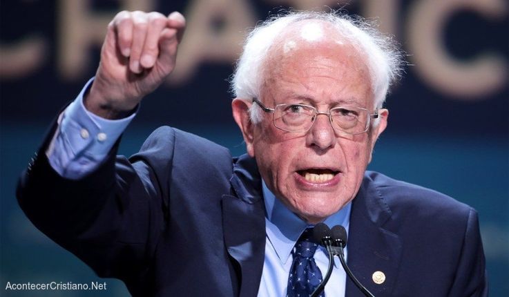 Senador pro aborto Bernie Sanders