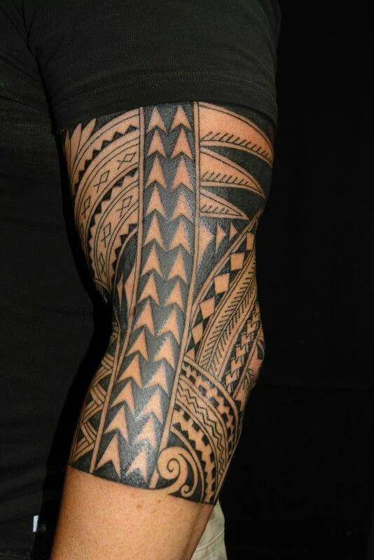 Tatuaje maori lanza de jefe