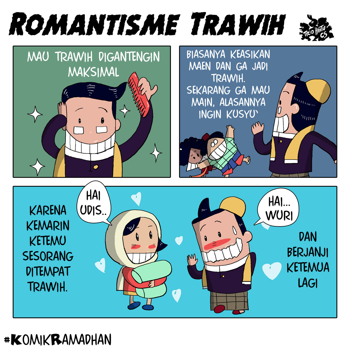 Komik Strip Puasa Dan Lebaran 2015