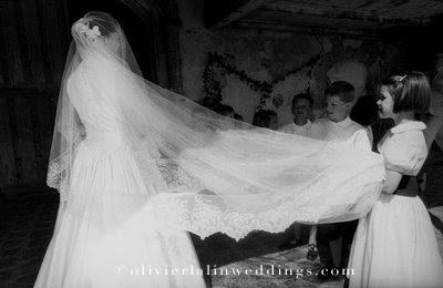 Classic,Black and White,Wedding,photos, Paris,New York City, Olivier Lalin, photographe,bride