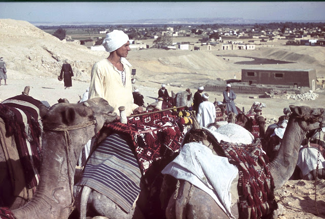 Fotografías a color de Egipto en 1936