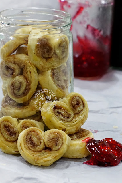 Palmier dari Puff Pastry Instan 