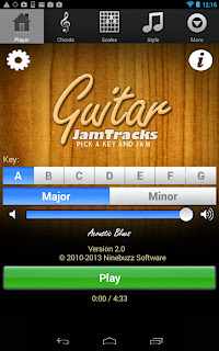 Guitar Jam Tracks Scales Buddy v2.3