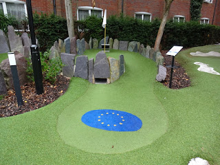 Ryder Legends Mini Golf course at The Belfry in Sutton Coldfield