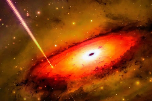 Astrónomos detectan un largo destello gamma en un lugar básicamente imposible: el centro de una antigua galaxia. El sorprendente destello gamma desafía las teorías en el centro de una antigua galaxia