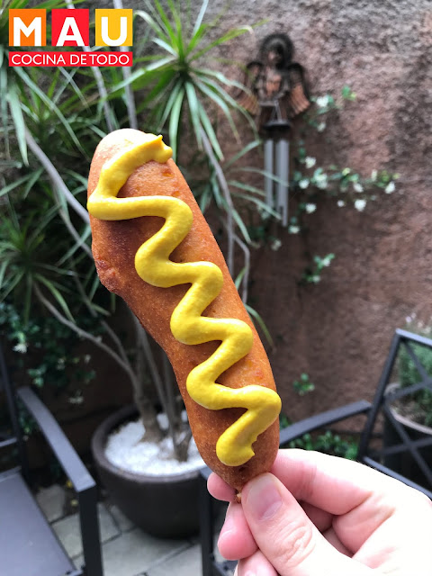 mau cocina de todo receta corn dogs banderillas de salchicha estilo americano facil