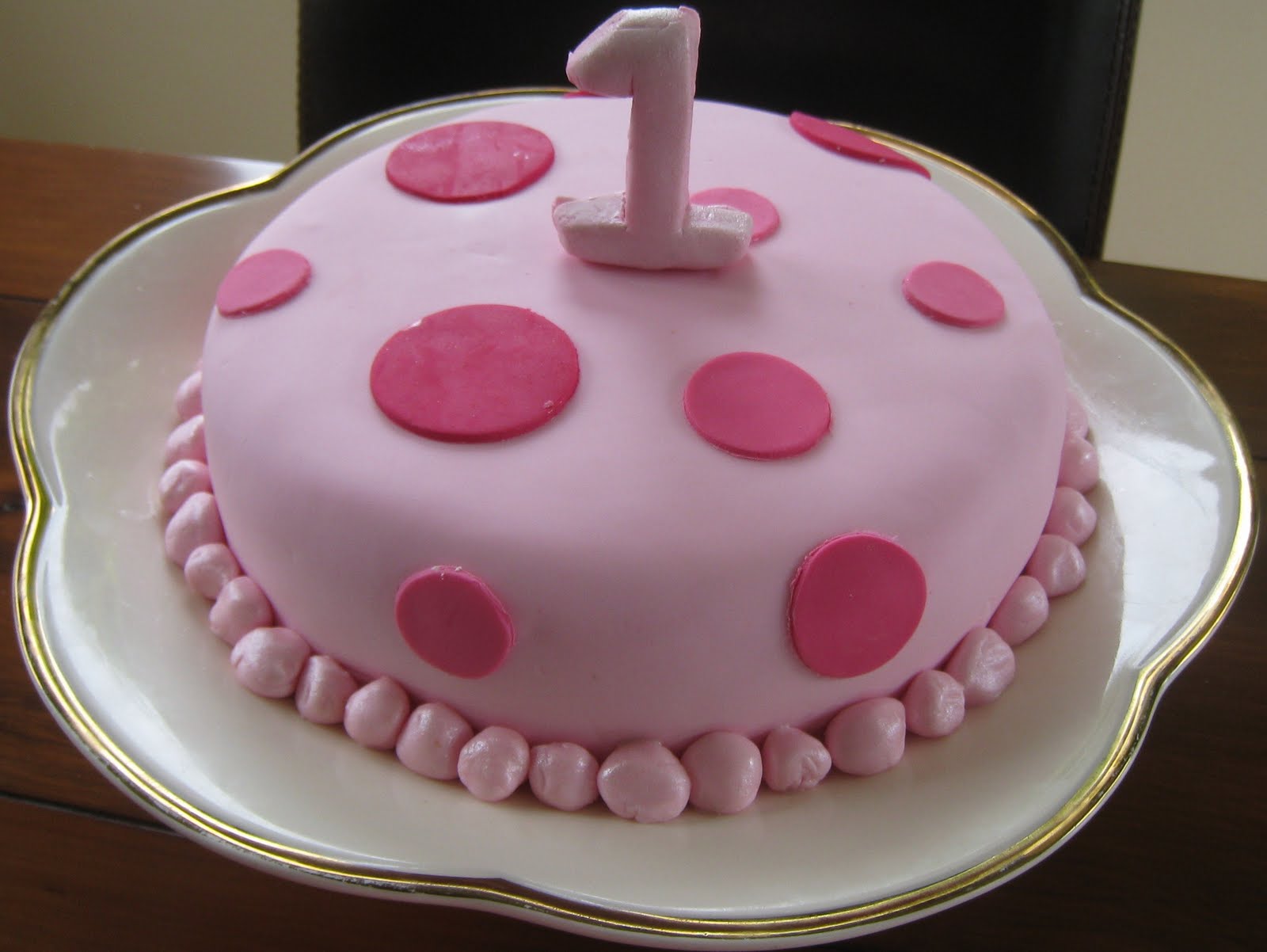 Simple Girl Birthday Cake Idea - Cake Ideas