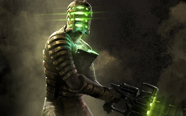 desktop wallpaper dead space art work