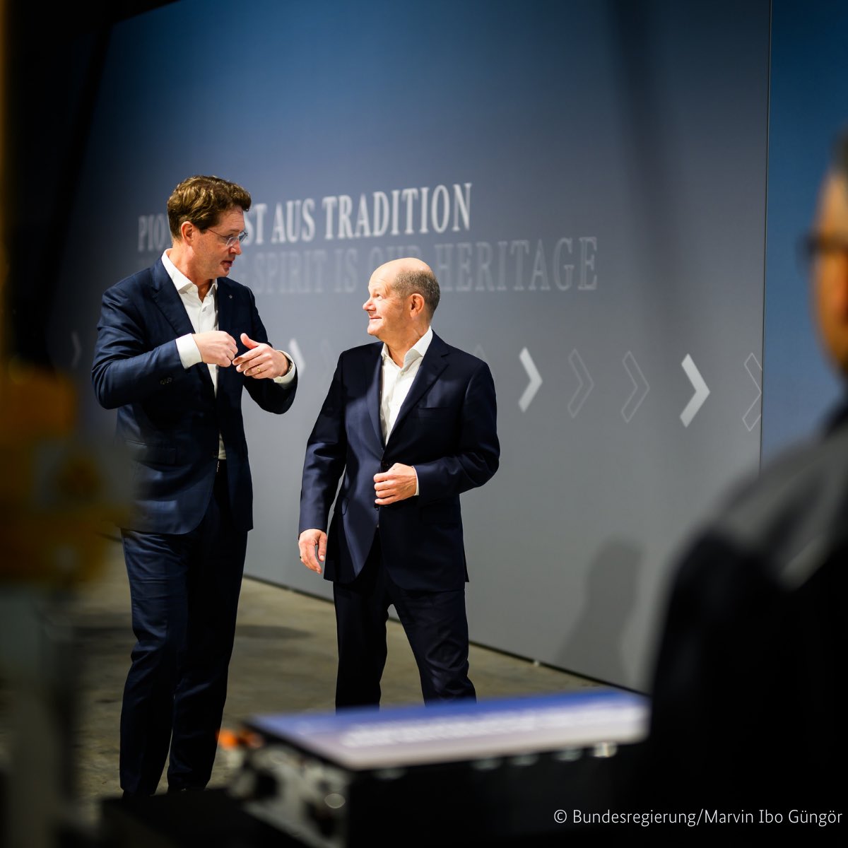 "The future is electric" - German Chancellor, Bundeskanzler Olaf Scholz