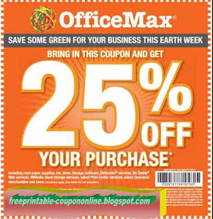 Free Printable Office Max Coupons