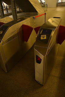 SARL train turnstile