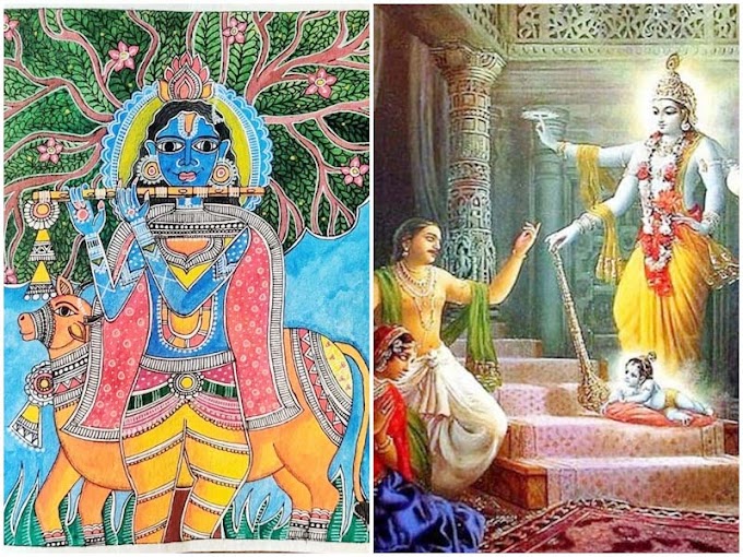 श्रीकृष्‍ण पर आधारित आनलाइन कला प्रदर्शनी में विविध रूपों को दिखाया