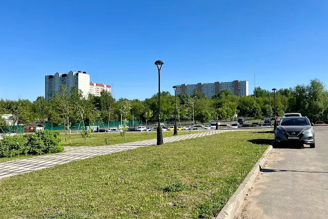 улица Василия Ботылёва, сквер