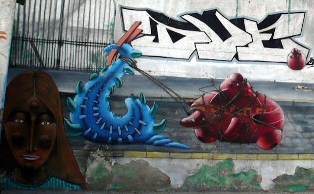 graffiti street art in santiago de chile