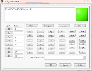 FM formula node in Labview