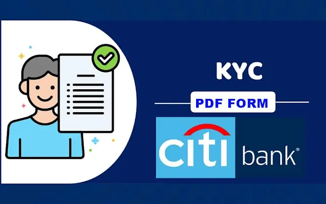 Citibank KYC form PDF