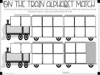 Looking for some fun and interesting Gross Motor Activities for toddlers? Look no further, these Alphabet Train Gross Motor Activities will make every child jump for joy when they're about to learn!