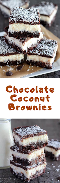 Chocolate Coconut Brownies