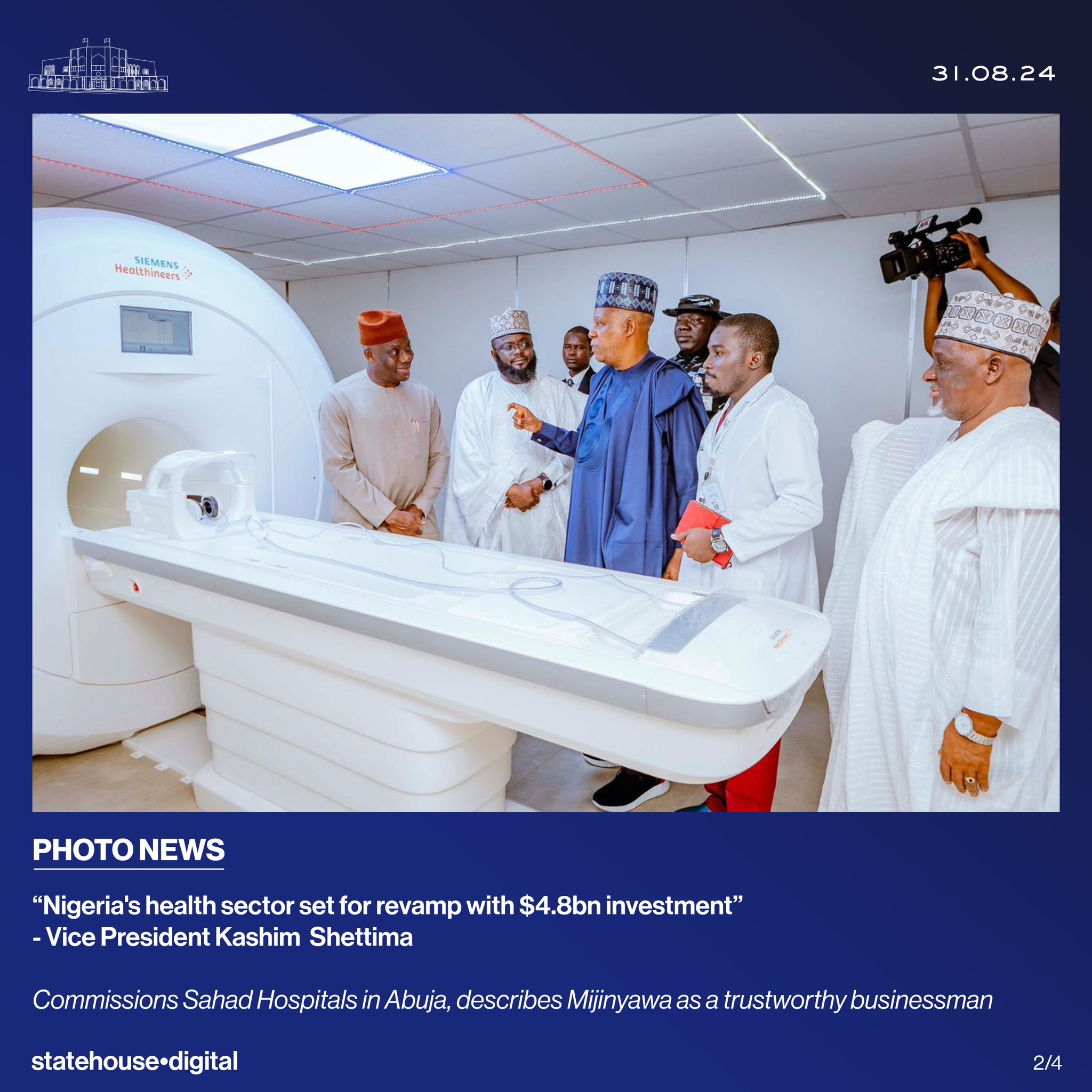 "Nigeria's health sector set for revamp with $4.8 bn investment"