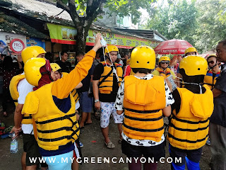 Sekretariat body rafting green canyon