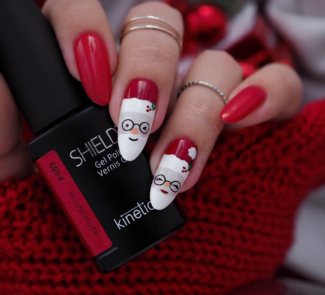 santa nails