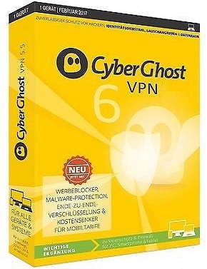 CyberGhost VPN 6.0.6.2540 poster box cover