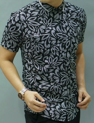  BusanaMuslim 10 Contoh  Model Baju  Batik  Pria Lengan 