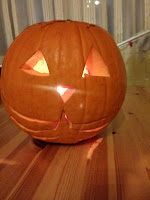 Halloween lantern, cat, Halloween pumpkin