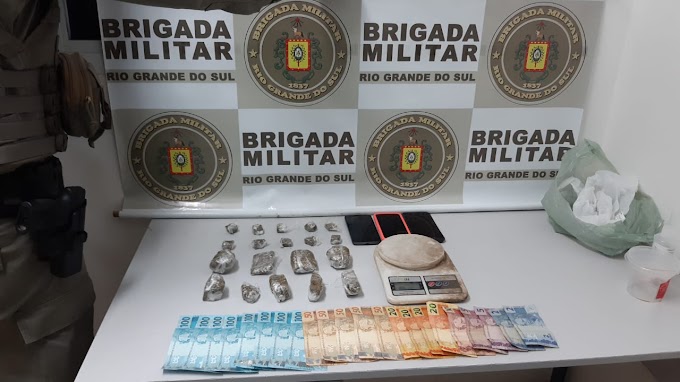 Quarteto é preso por tráfico de drogas em Gravataí