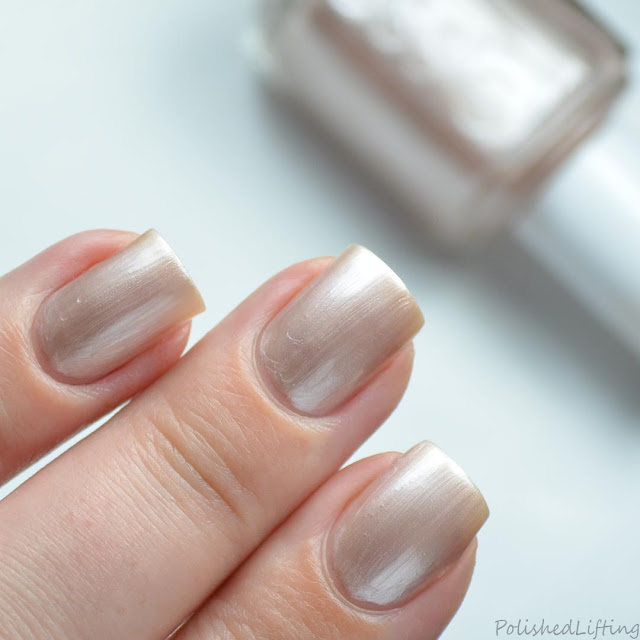 frosty champagne nail polish