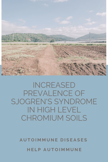 Increased prevalence of Sjogren's syndrome in high level chromium soils