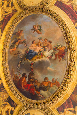 A ceiling - Palace of Versailles