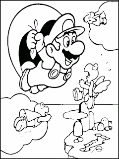 Desenhos do Nintento para Colorir