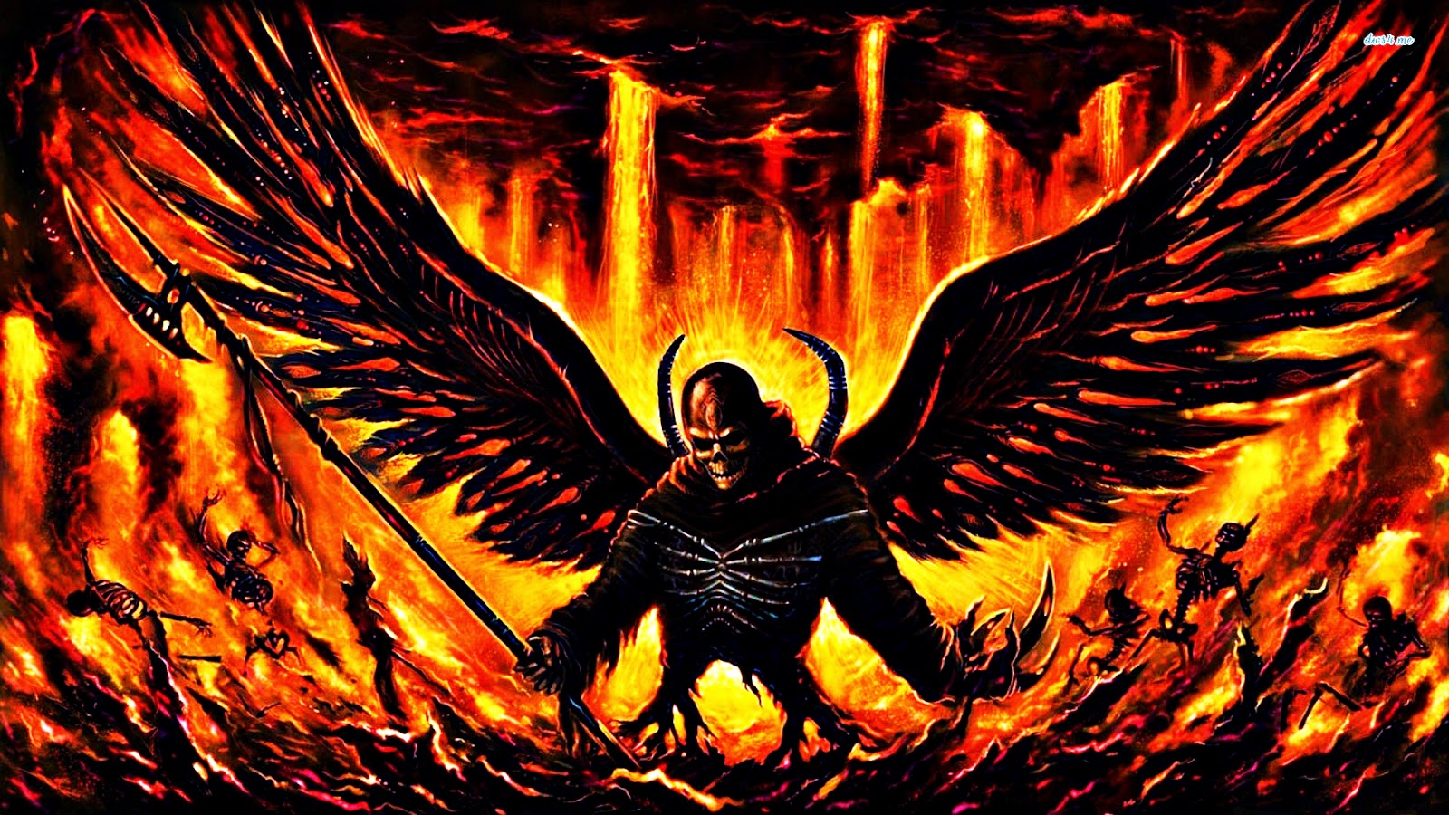 Wallpaper Angel And Devil HD Keren Untuk PC Dan Gedget Smartphone