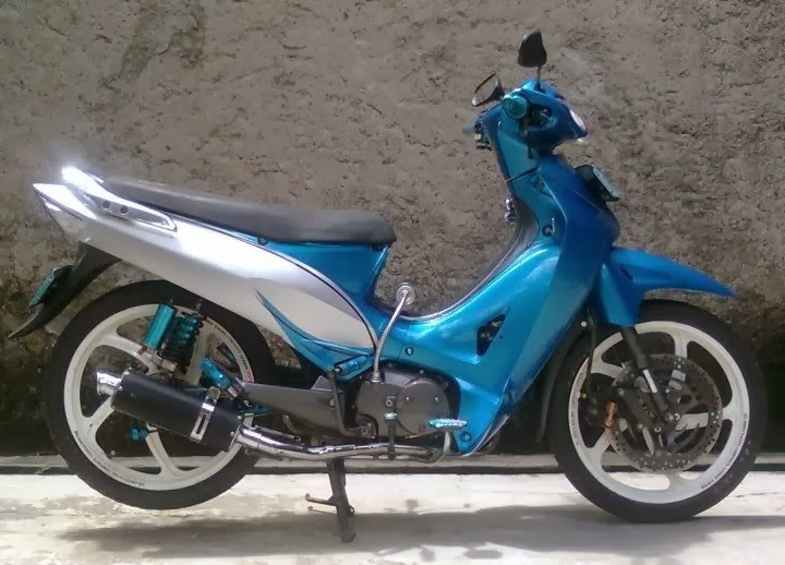 6 Modifikasi Motor  Karisma Berbagai Gaya Variasi Motor  