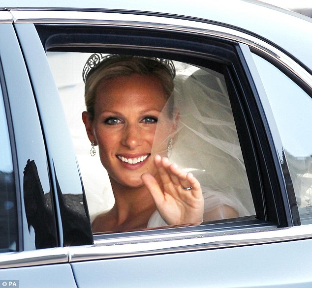 zara phillips wedding