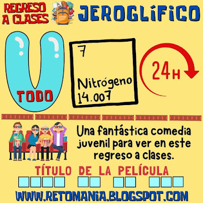 Acertijos, Acertijos visuales, Retos matemáticos, Desafíos matemáticos, Problemas matemáticos, Problemas de Ingenio, Retos virales, Regreso a Clases, De vuelta al Cole, Jeroglíficos, Jeroglíficos Escolares, Jeroglíficos con solución