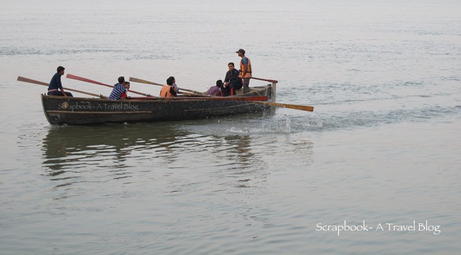 Boating at Kali Ghat Patna Bihar