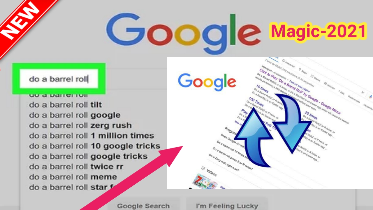 Latest Google Barrel Roll Trick Tips And Tricks Of Google Do A Barrel Roll Press Z Or R Twice Tech2 Wires