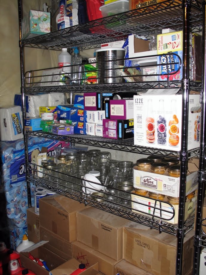 food storage rolling shelves