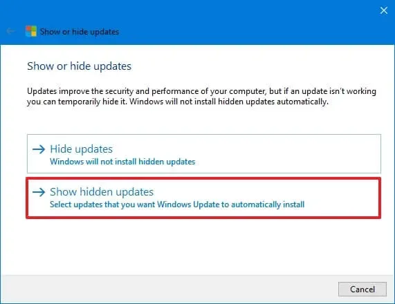 Windows 10'da Güncellemeler Nasıl Gizlenir?