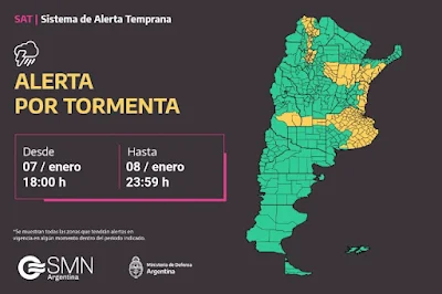 alerta por tormenta