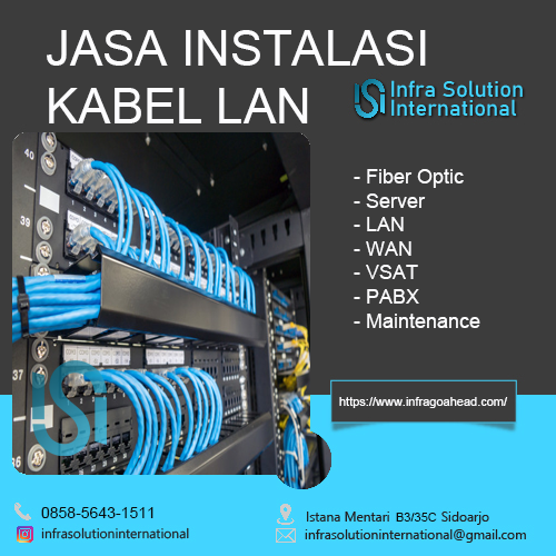 Pemasangan Kabel LAN Surabaya Enterprise