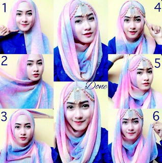  Contoh Tutorial Hijab Elegan Untuk pesta Terbaru 2020 