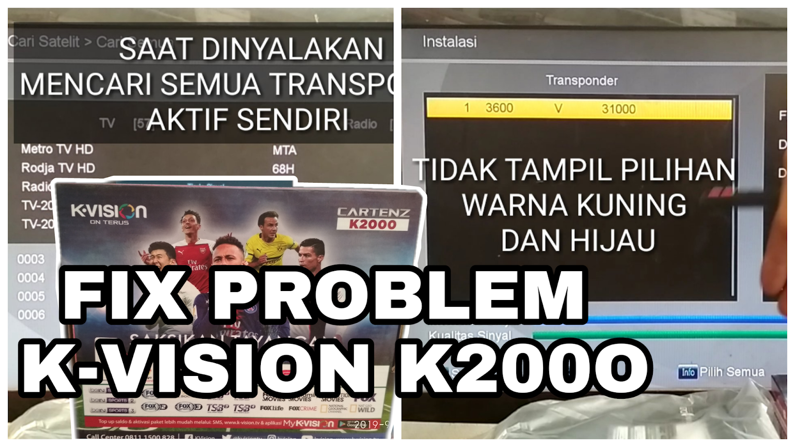 Kurniasat Fix Problem Kekurangan K Vision Cartenz K2000