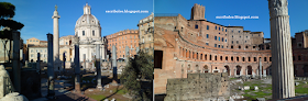 Viaje a Roma: columna Trajana y Roma antigua