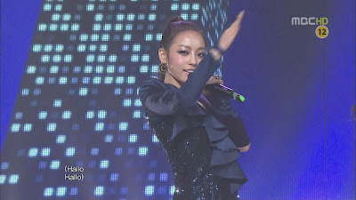 MBC Music Core Kara Lupin12